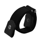 Ремень унисекс, эластичный, стрейч, без пряжки, скрытая невидимая ткань