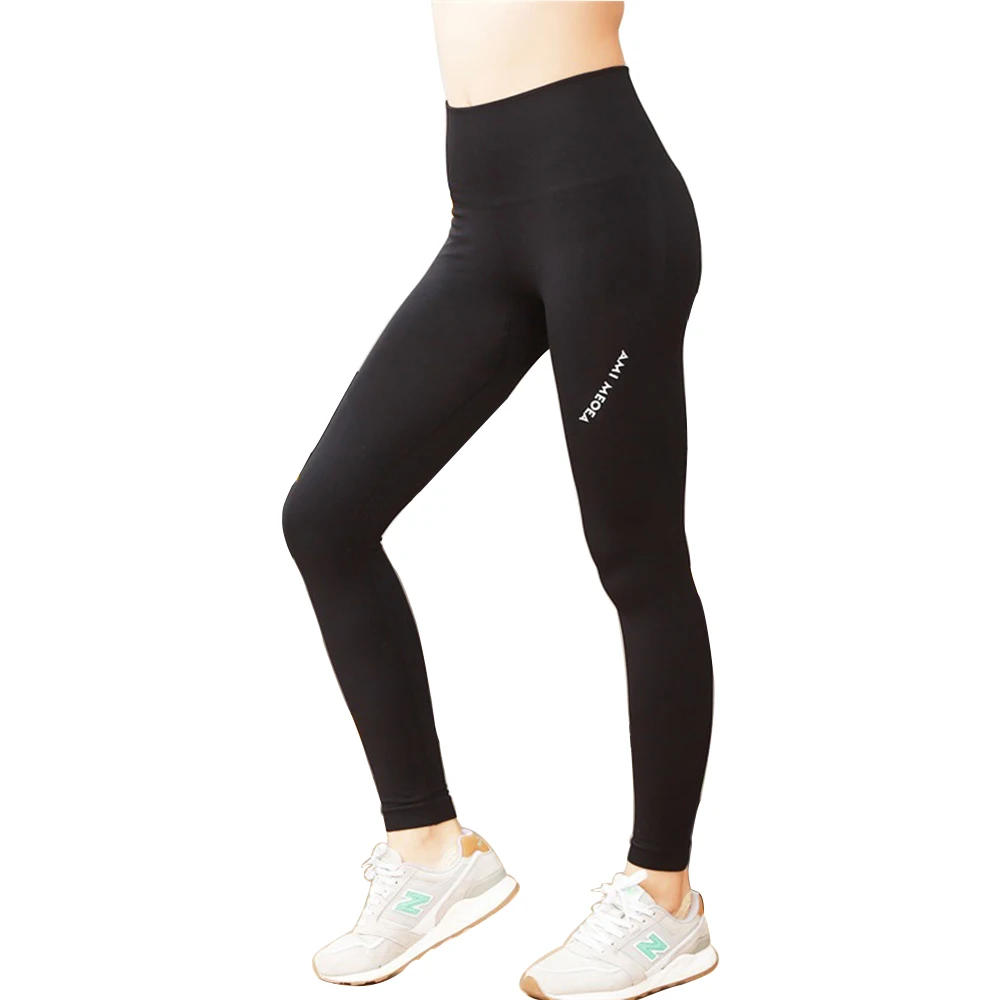 

BOKAMODA New High Quality Seamless Yoga Leggings Quick Drying Solid Color Gym Running Sports Nude High Waist Yoga Leggings Pants