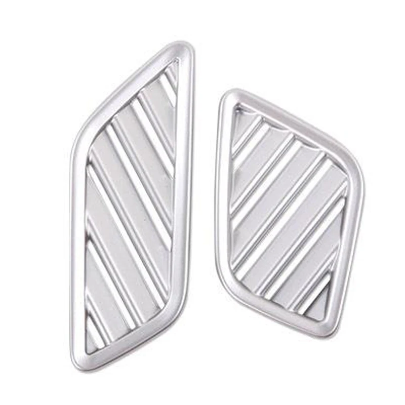 

ABS хромированный боковой кондиционер для приборной панели, вентиляционная Крышка для кондиционера, отделка для-Q5 L Q5L 2018 2019, Стайлинг автомоб...