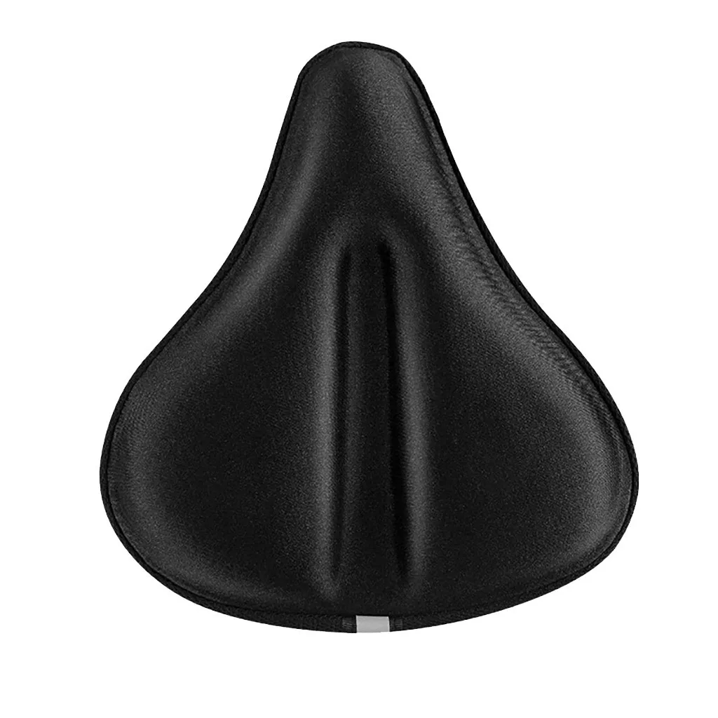 Велосипедное седло мягкое утолщенное широкое горное шоссейное велосипедное