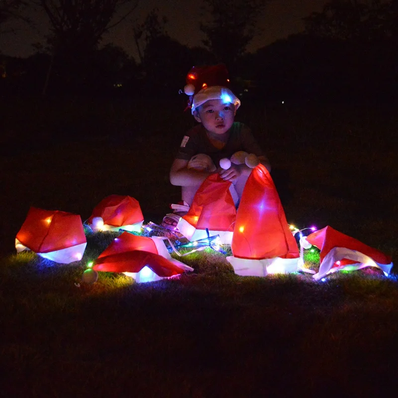 Рождественская Люминесцентная Подвеска для шапки украшения рождественской елки