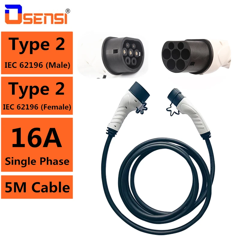 16 А EV зарядный кабель для электрической автомобильной зарядной станции адаптер