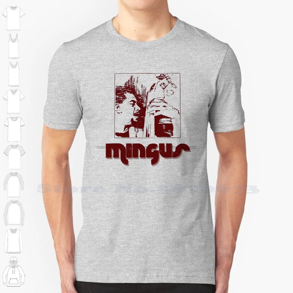 

Mingus (Distressed Design) Cool Design Trendy T-Shirt Tee Charles Bass Double Mingus Louis Armstrong Charlie Parker Dizzy