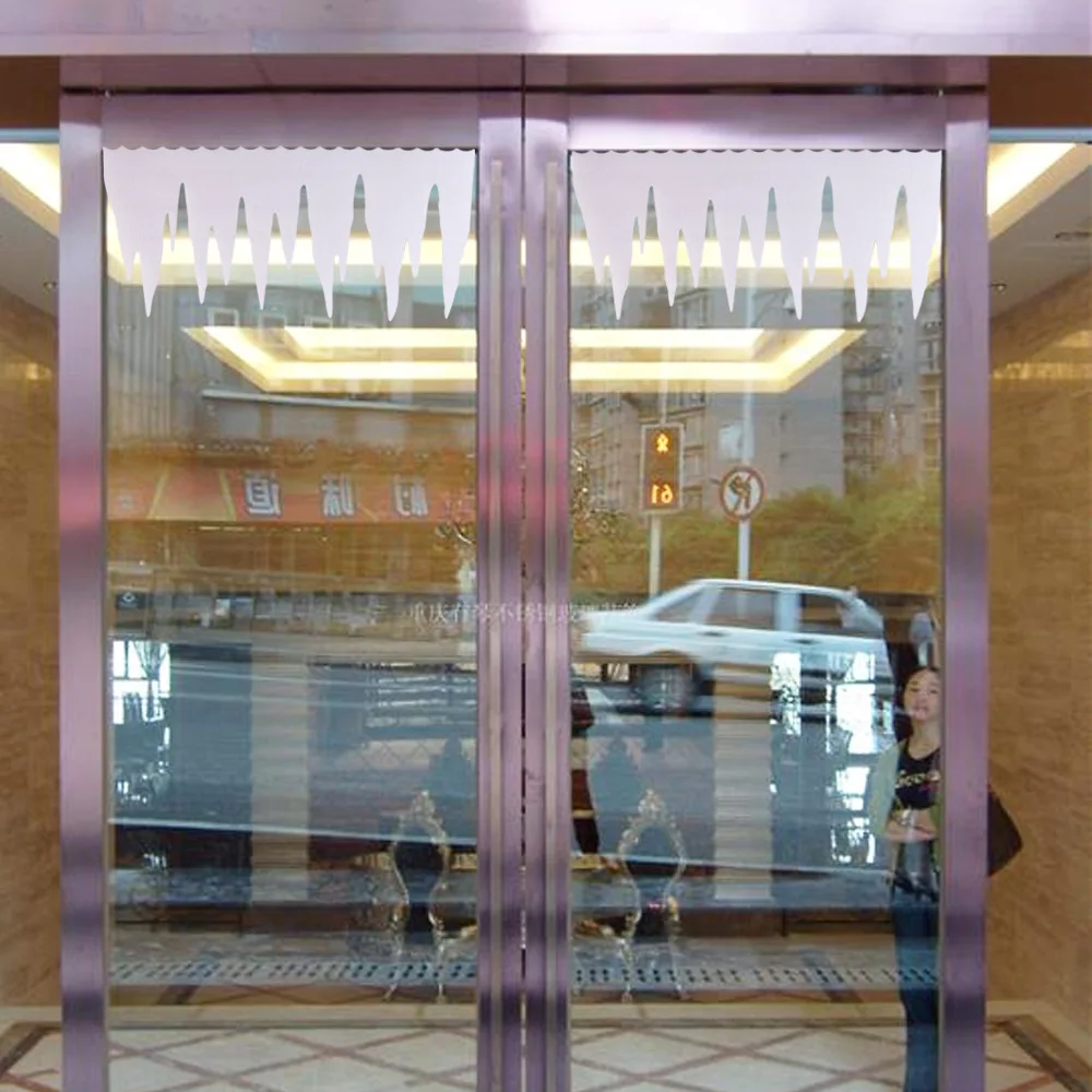 2 шт./партия Рождественская пена снежинка сосульки холодное украшение