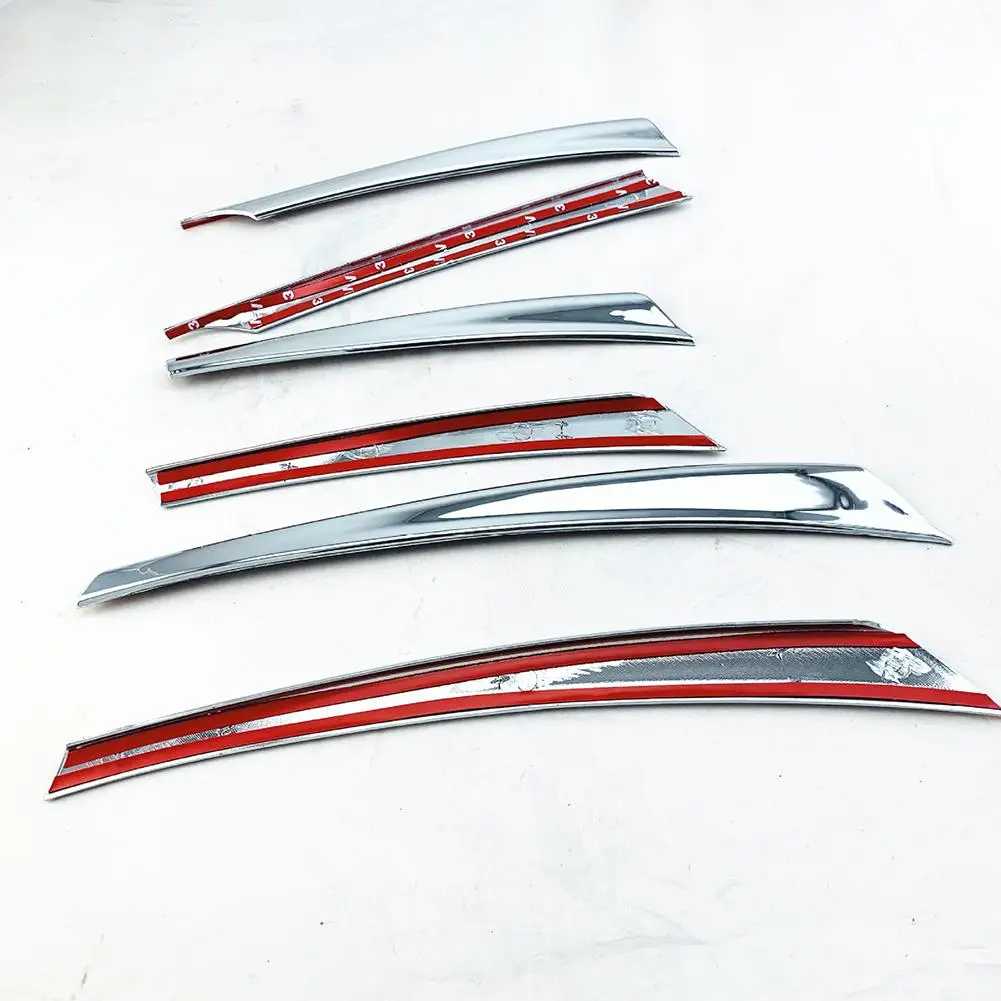 6 шт. Передняя сетчатая решетка для автомобиля накладка на бампер полоски NISSAN VERSA