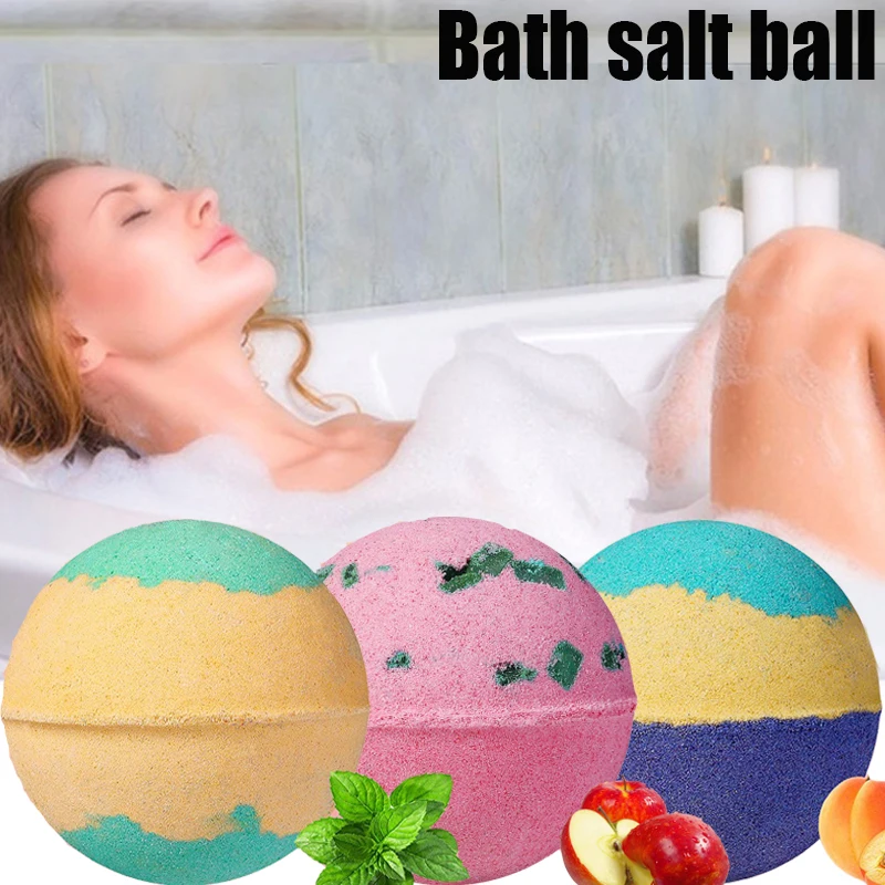 

32g Bath Salt Ball Body Exfoliating Skin Whitening Moisturizing Ease Relax Stress Relief Natural Bubble Shower Bombs Ball