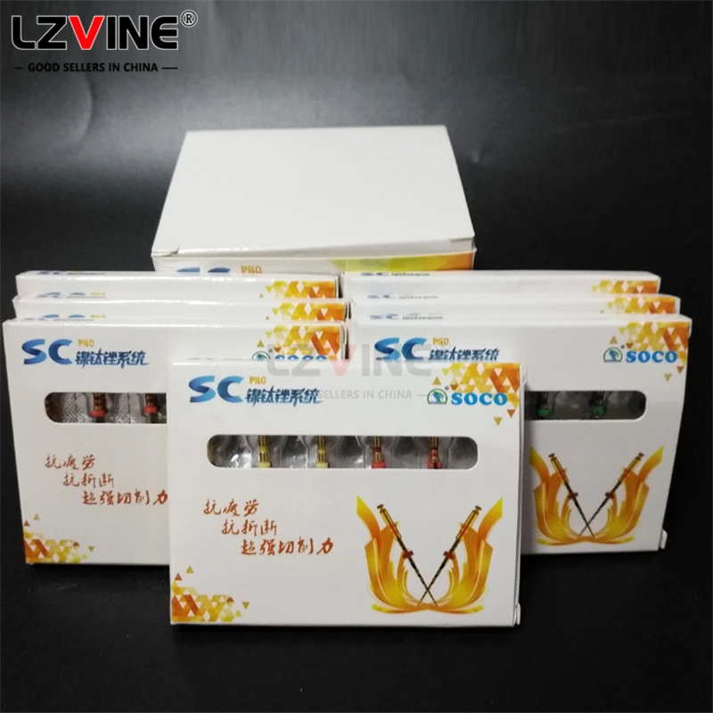 Стоматологический инструмент SOCO SC Pro Ротационные напильники для тепловой