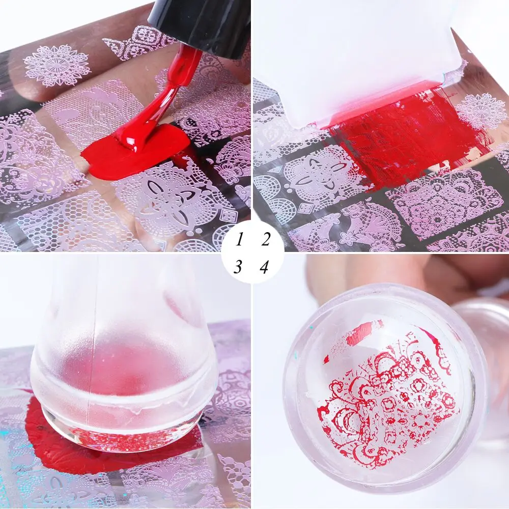 1 шт. очаровательные весенние DIY польские красивые мерные штамповочные пластины 3D