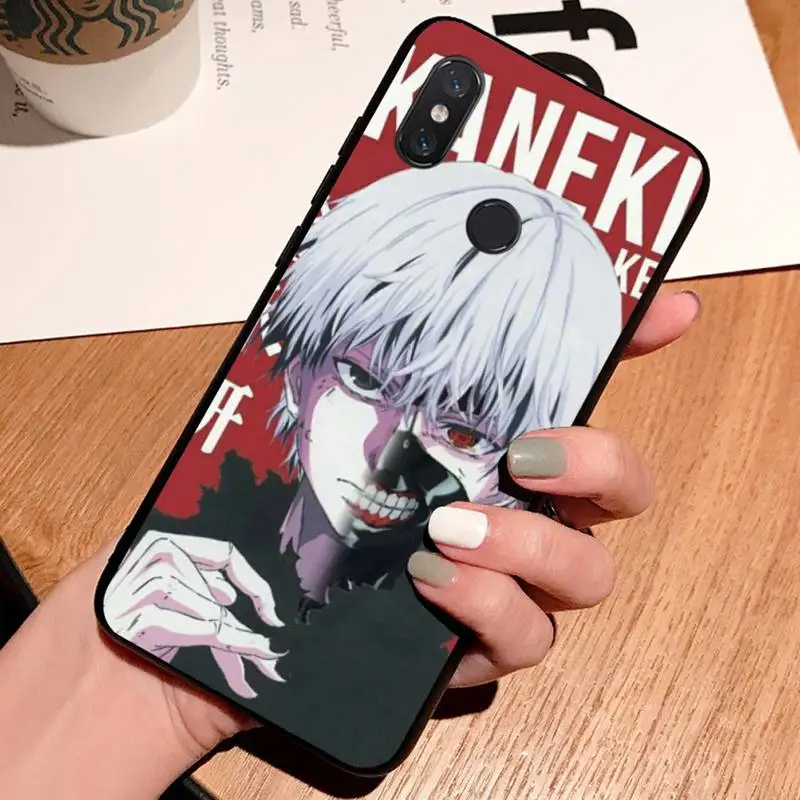 

Tokyo Ghoul Japan anime Newly Arrived Black Cell Phone Case For Xiaomi Redmi 4x 5 plus 6A 7 7A 8 mi8 8lite 9 note 4 5 7 8 pro