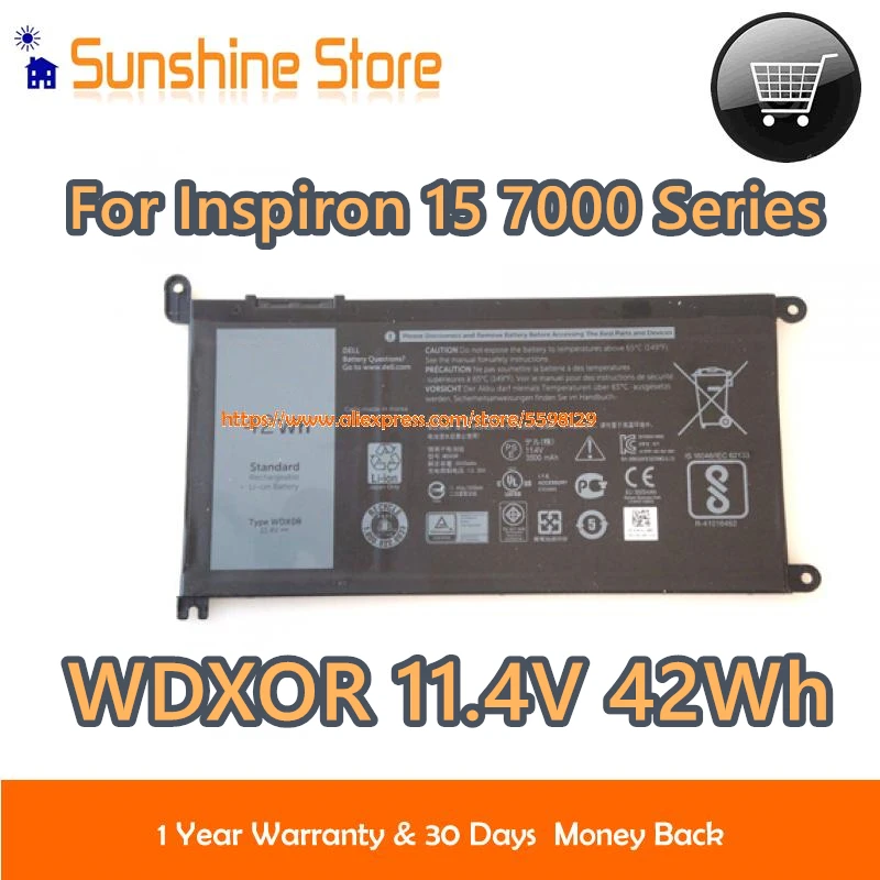 11, 4 , 42 -   DELL Inspiron 15 5567,  0WDX0R 1VX1H 3CRH3 9W9MX B06XVBG8BY WDX0R