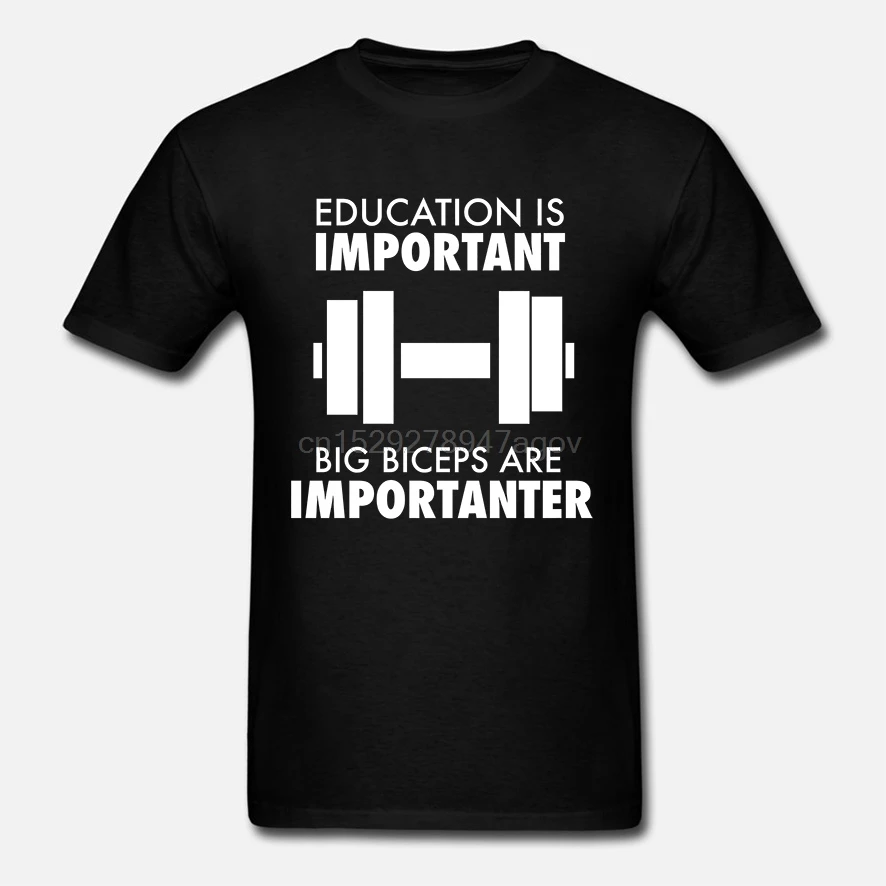 Смешная Футболка Big Biceps Weightlifter 100% хлопок премиум класса гимнастические весы