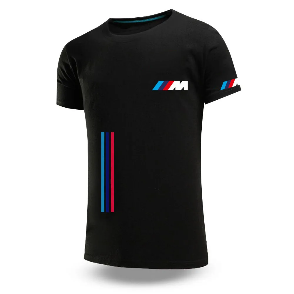 

2021 Bmw M Power Summer Cotton Male Funny Tops Casual Short Sleeves Solid Color Unisex Round neck Hip Hop T shirts Sport Tops