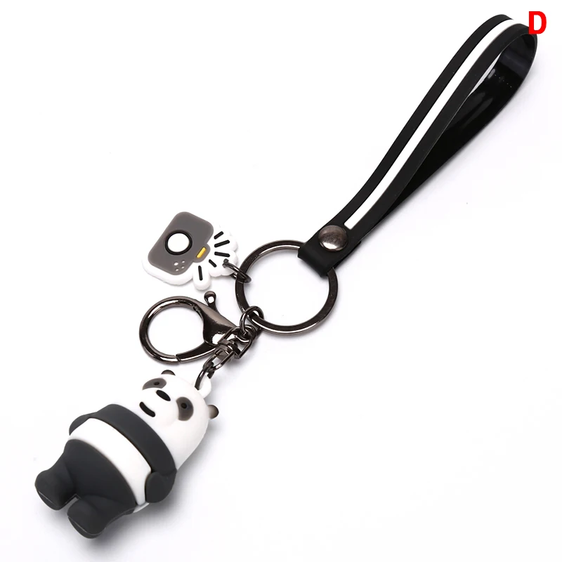 Мультфильм 3D медведи Панда Свинья Вавилон животное брелок аксессуар подарок |