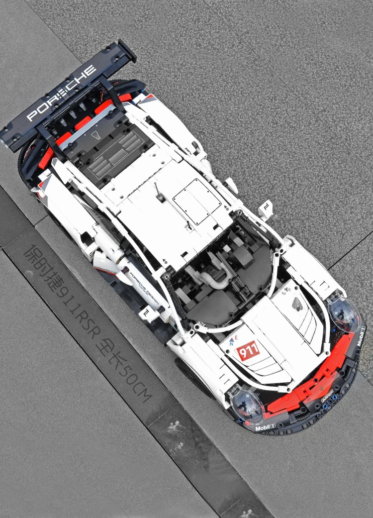DHL 20097 Technic Car Series 42096 Белый Супер Скоростной автомобильный набор Строительные блоки Набор для сборки кирпичей игрушки детские рождественские подарки