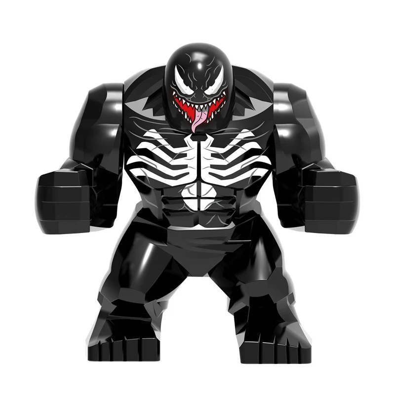 Большой Размеры характер яд анти Venom бойню модель Венома фигурные блоки