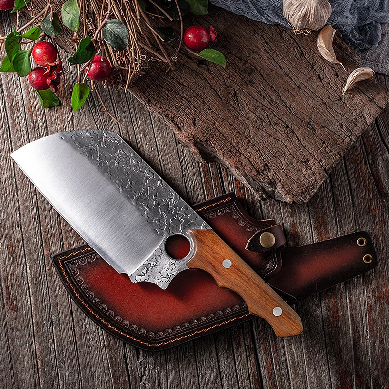 Нож для нарезки мяса из высокоуглеродистой нержавеющей стали | Дом и сад