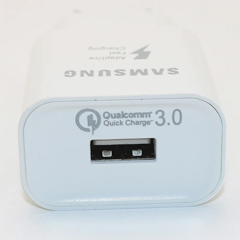 Оригинальное быстрое зарядное устройство Samsung QC 3 0 EU адаптер питания для быстрой