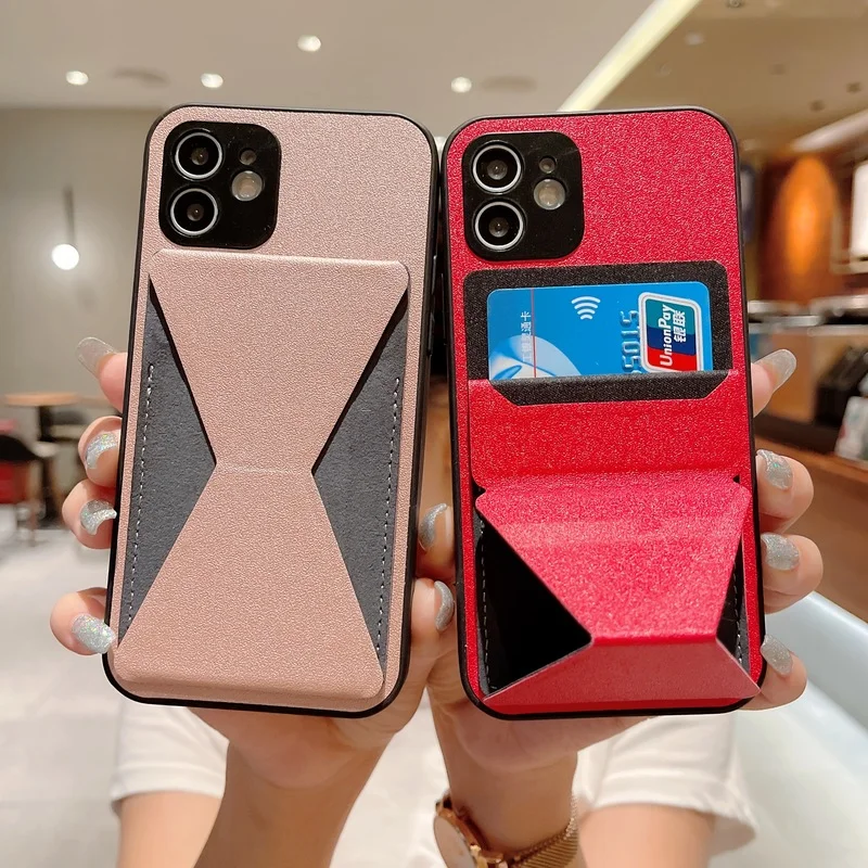 Чехол-подставка для iPhone 13 11 12 Pro Max XR XS X 7 8 Plus 11Pro | Мобильные телефоны и аксессуары