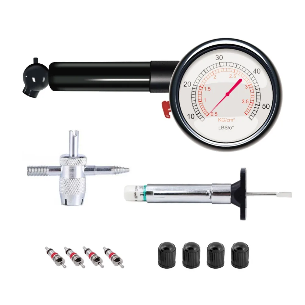 Новый манометр для шин автомобильный двигатель автомобиля грузовика мотоцикла