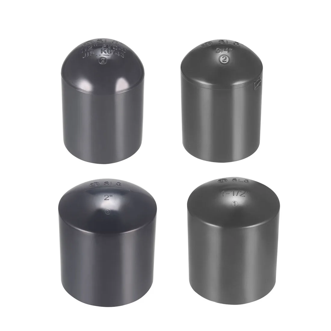 

uxcell PVC Pipe Cap Fittings, Slip Socket External End Caps Part