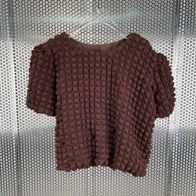 

GALCAUR Apricot T Shirt For Women O Neck Short Sleeve Minimalist Loose Oversize Solid T Shirts Females Fashion New Clothing 2021