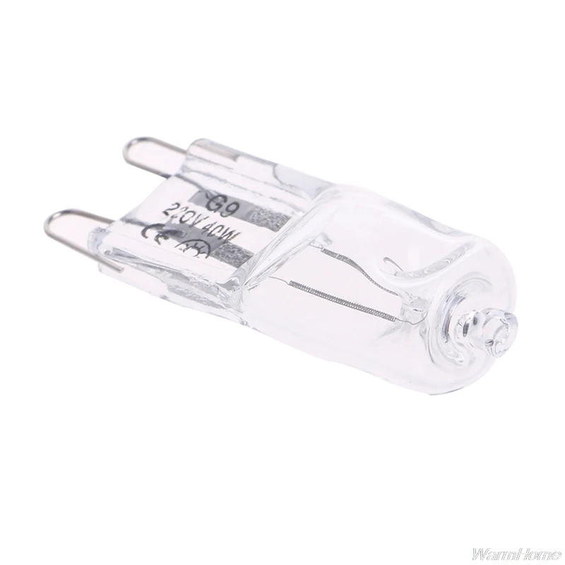 

Wholesale G9 40W 220V Warm White Halogen Bulb Light Lamp Globe 40 Watt F20 21 Dropshipping