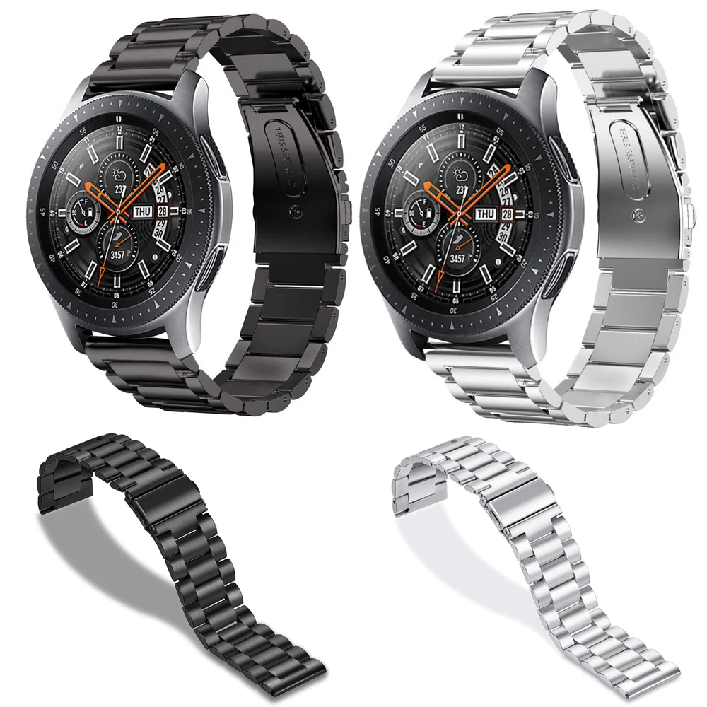 Модный ремешок для часов из нержавеющей стали Samsung Galaxy высокого качества 22 мм 20