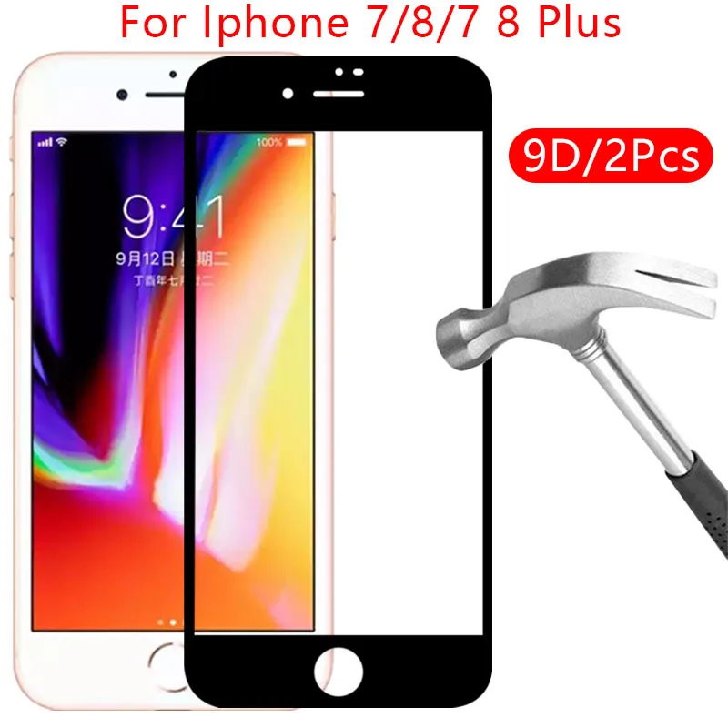 

Защитное закаленное стекло 9d для iphone 7, 8 plus, Защита экрана для iphone 7plus, 8 plus, 7g, 8g, iphone 7, iphone 8, iphone