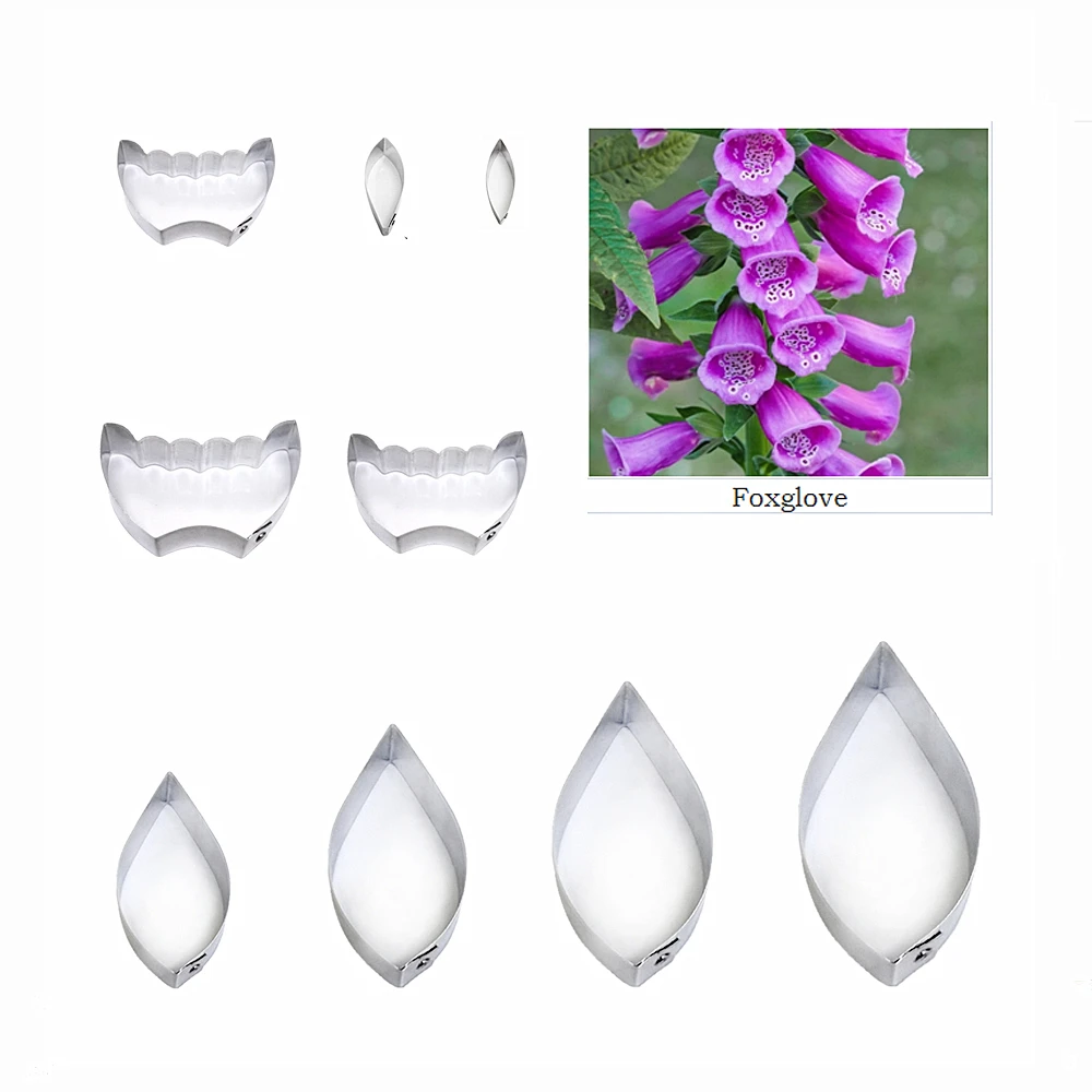 Перчатка из лисы сахарная мастика ножи для цветов украшения - Цена: 1071.53