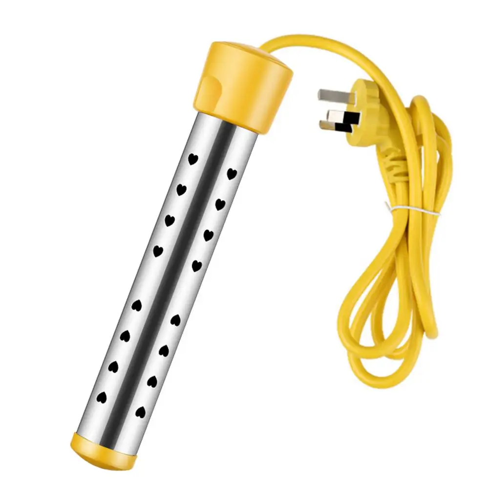 

Immersion Water Heater Stainless Steel Electric Heating Auto Shutoff And Anti-scald Heater Submersible Quick Heating Electric