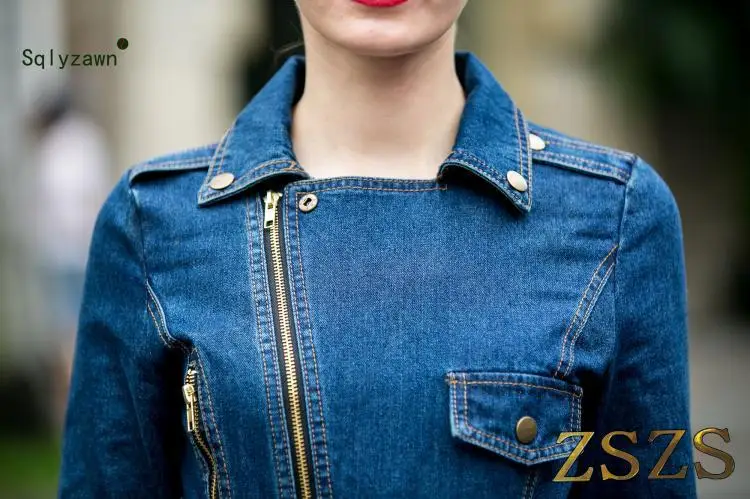 Женский джинсовый комбинезон карго облегающий с высокой талией на молнии