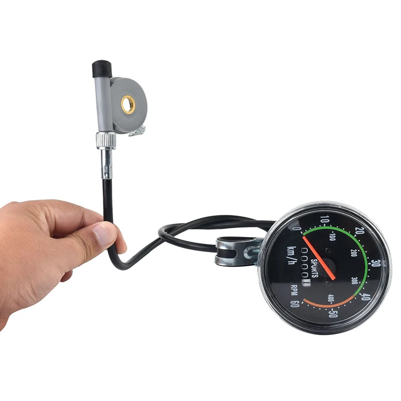 Велосипедный механический классический ретро велосипедный одометр спидометр