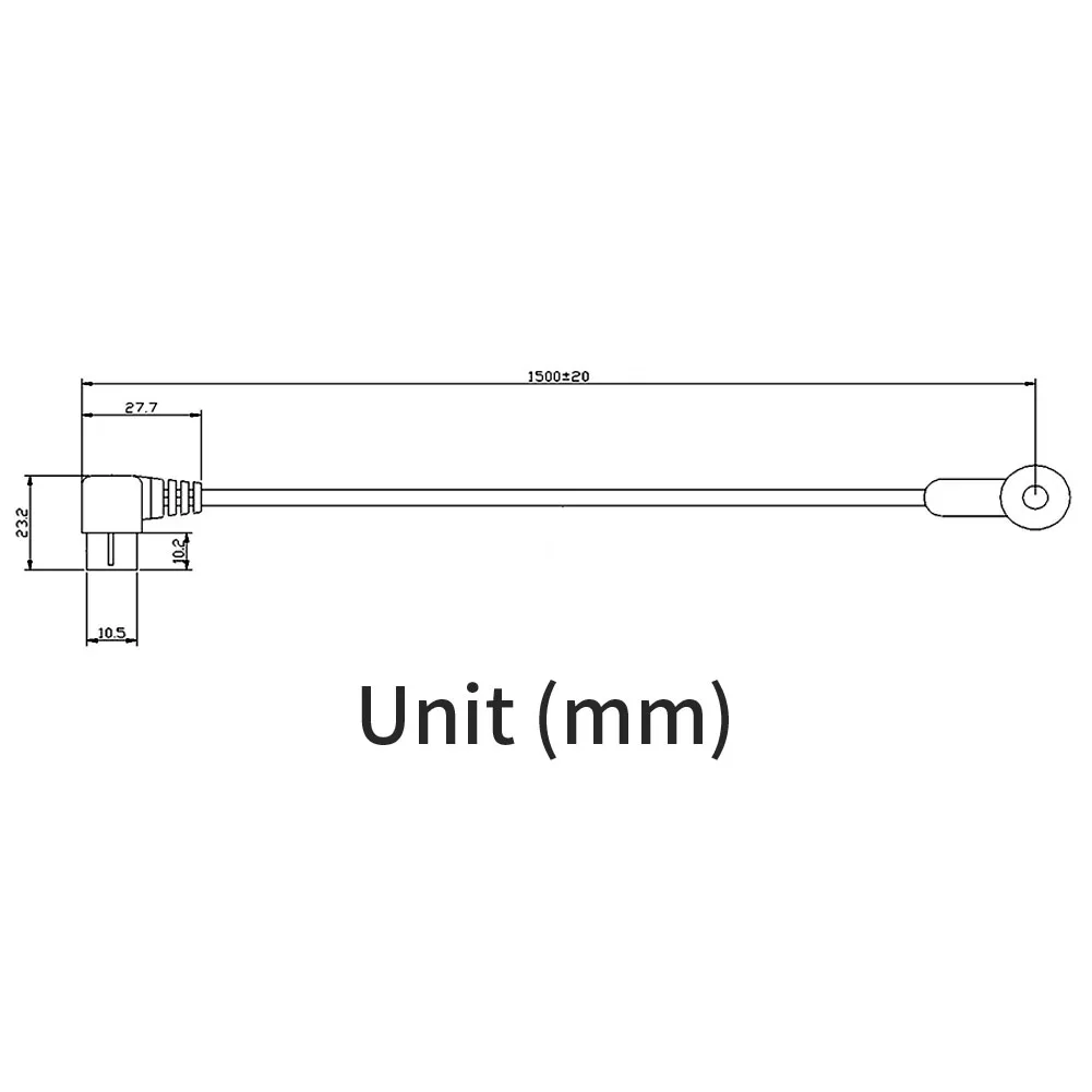 Крытый Стерео Высокая Производительность Мужской AM разъем радио антенна 1007 22AWG