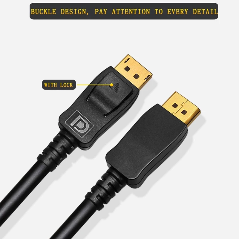 DP кабели Displyport 1 4 male to 1m 2m 3m Поддержка 4K 60Hz 120Hz 144Hz порт дисплея кабель |