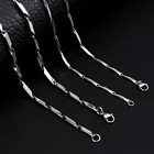 Цепь с подвесками для мужчин и женщин, модное ожерелье из нержавеющей стали с ромбами, цепочка из дыни, чокер