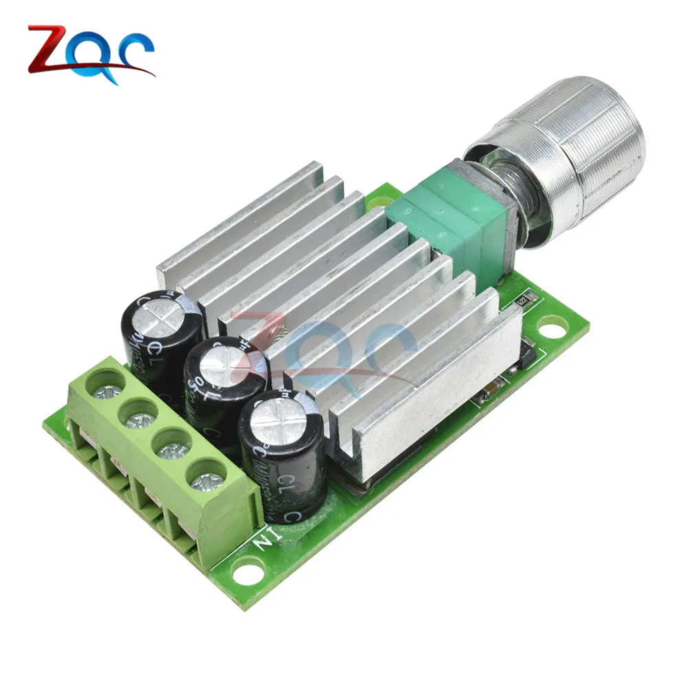 DC 12 V-30 V 6 в, 12 В, 24 В постоянного тока, 30V 10A DC мотор контроллер скорости ШИМ борту модуль Скорость Управление