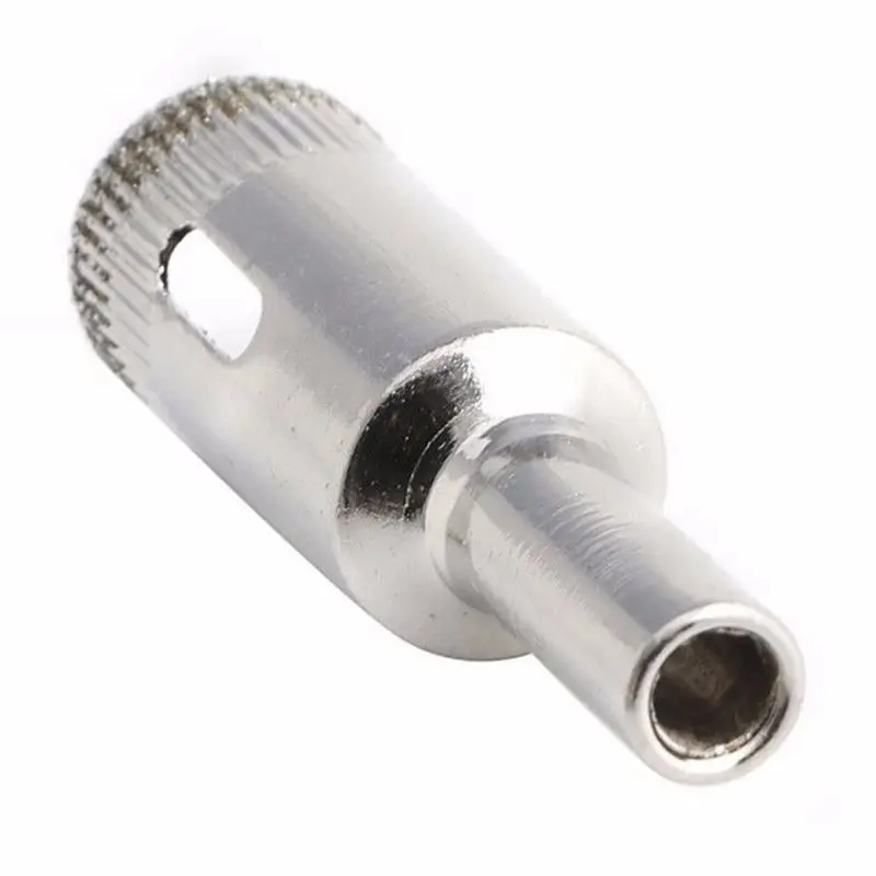 10 шт. 3 18 мм Алмазное покрытие отверстие пилы сверла набор инструментов для стекла