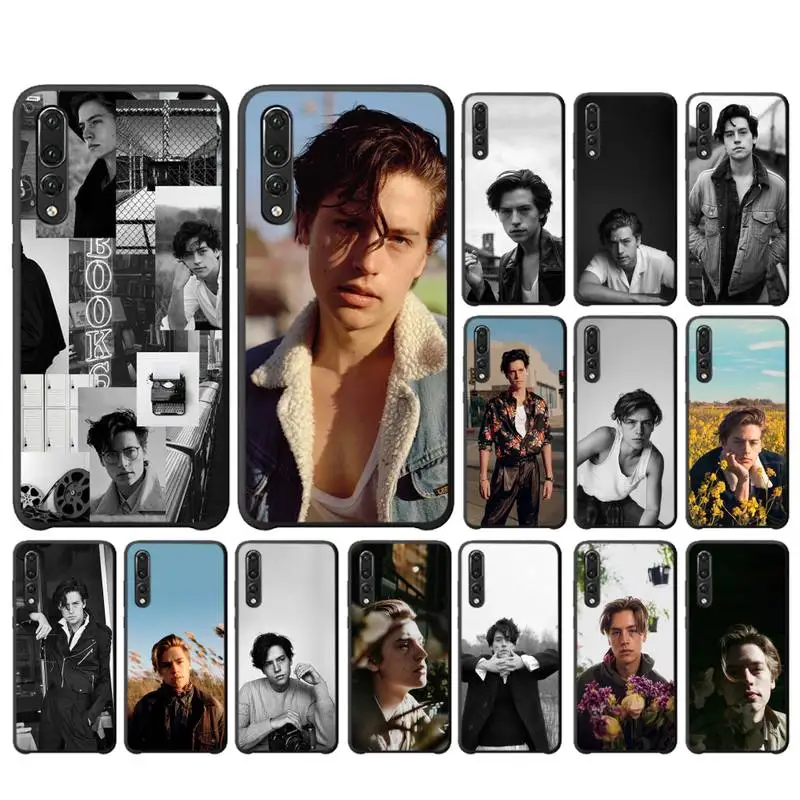 

YNDFCNB Riverdale Cole Sprouse Phone Case For Huawei Y6 2018 Y7prime2019 funda Case for Y8p Y9 2019 Capa