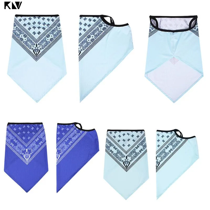 Бесшовная бандана-шарф унисекс с цветочным принтом |