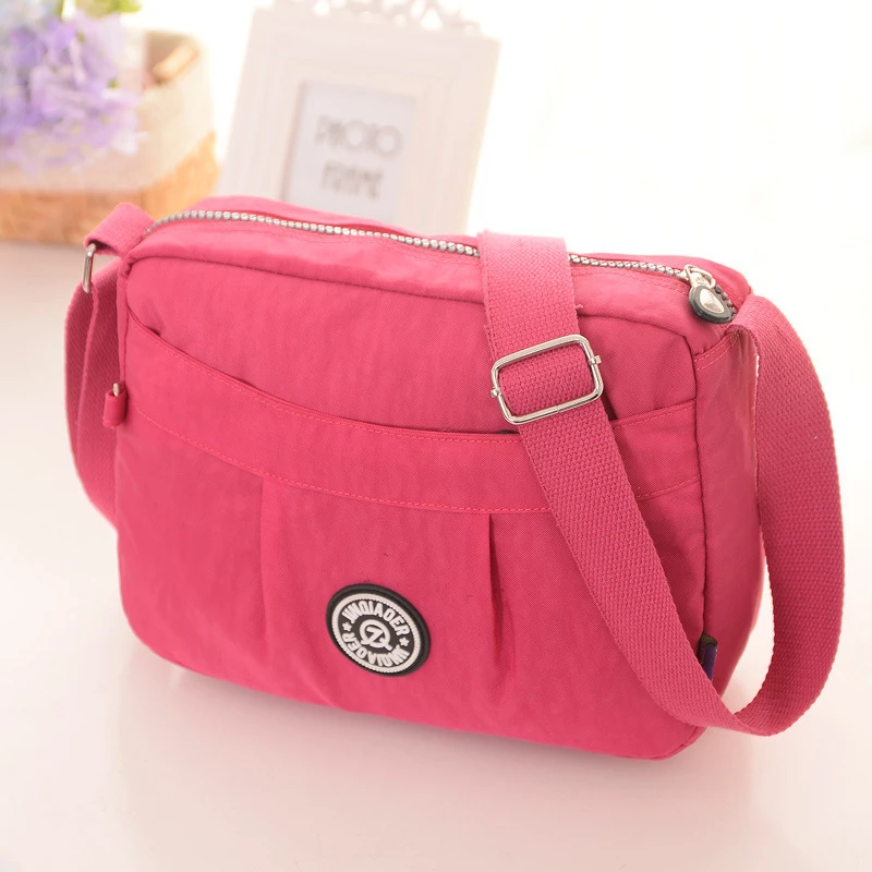 Новинка 2020 женские нейлоновые водонепроницаемые сумки-мессенджеры сумка через