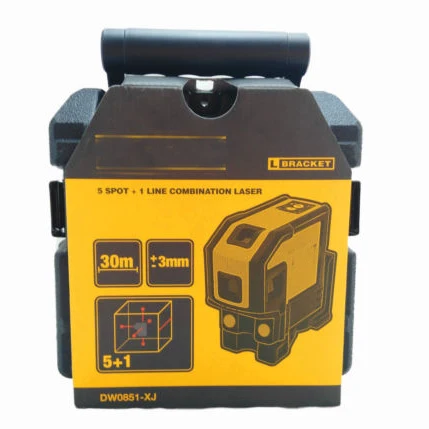 Самовыравнивающийся 5-точечный луч Combilaser/горизонтальный лазер DW0851 новинка |