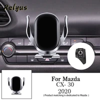 car wireless charger car mobile phone holder air vent mounts gps stand bracket for mazda cx 30 cx30 2020 2021 auto accessories
