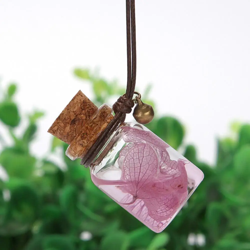 

Car Perfume Bottle Air Freshener for Essential Oils Auto Ornament Perfume Pendant Empty Hanging Bottle Car-styling