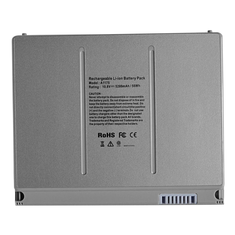 Аккумулятор Apexway 56Wh 10 8 В для ноутбука apple MacBook Pro 15 дюймов A1150 A1260 MA463 MA600 MA895 A1175 MA348 */A