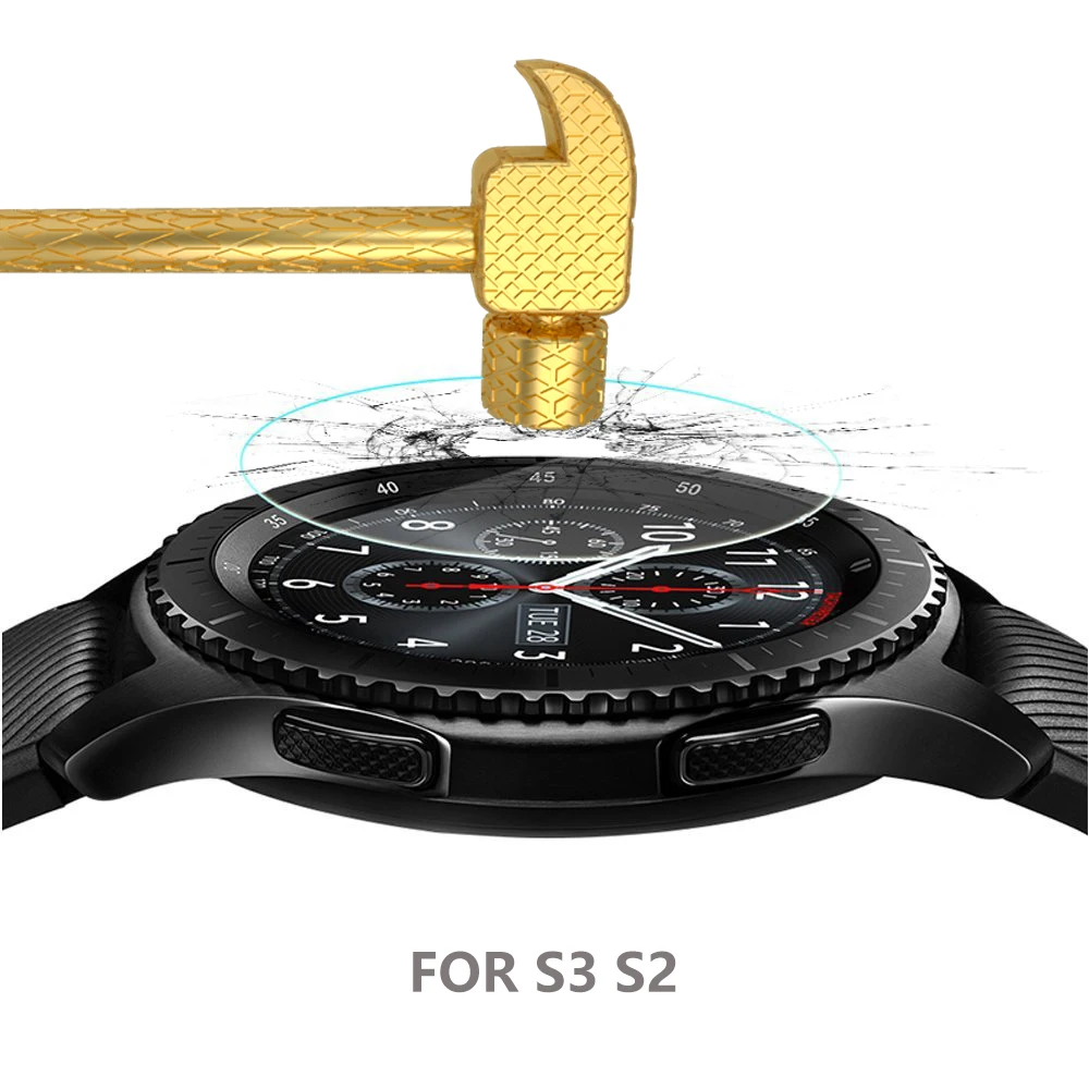 Защитная пленка для экрана Samsung Gear S3 Frontier/Classic S2 Galaxy 46 мм/42 мм закаленное стекло S 3