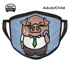 Пыленепроницаемая наружная маска Aggretsuko - Ton The Pig, металлическая маска Aggretsuko Retsuko аниме Haida Rage Japan Agretsuko