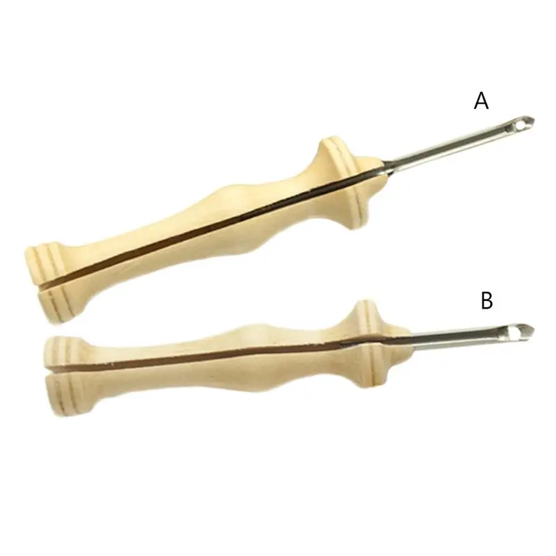 

Knitting Embroidery Punch Threader Needle Pen Side Slit Sewing Accessories DIY