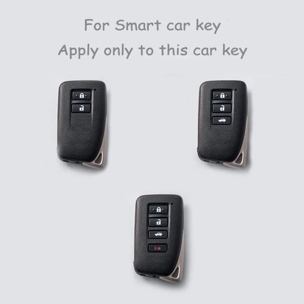 

ABS Material Car Key Case Cover For Lexus NX ES GS RX IS RC LX 200 250 350 450H 300H ES200 Auto Remote Key Holder Shell Fob