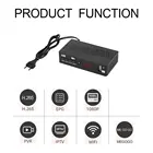 DVB-T2 тюнер ресивер HD 1080PSatellite декодер ТВ тюнер DVB T2 DVB C USB встроенный на русском языке вручную из-за цветопередачи монитора адаптер