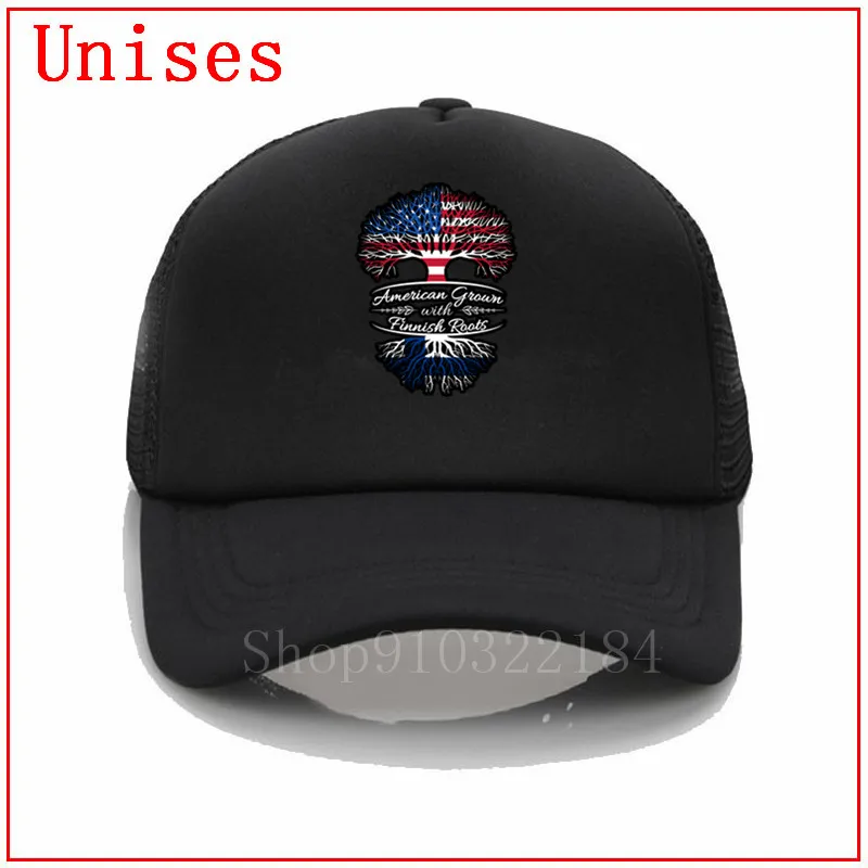 Американская финская черная бейсболка в стиле хип-хоп для мужчин самая